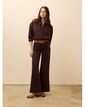 Faherty Saturday Denim Wide Leg - Natural