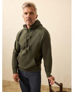 Faherty High Standard Fleece Hoodie - Green