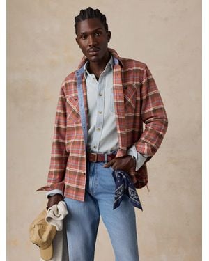 Faherty Japanese Flannel Workshirt - Multicolour