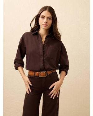 Faherty Sunfair Denim Shirt - Black