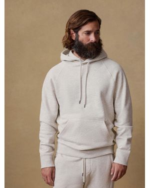 Faherty High Standard Fleece Hoodie - Purple
