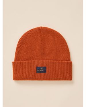 Faherty Essential Beanie - Orange