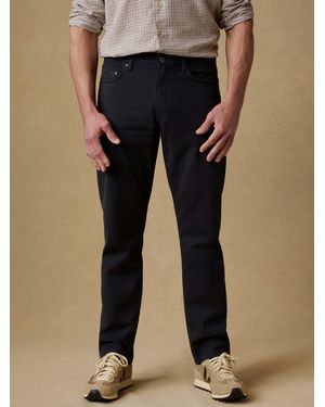Faherty Reserve Twill 5-Pocket Pants - Natural