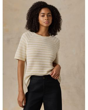Faherty Miramar Linen T-Shirt - Natural