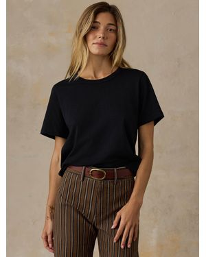 Faherty Sunwashed Regenerative T-Shirt - Black