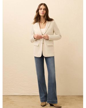 Faherty Inlet Knit Blazer - Blue