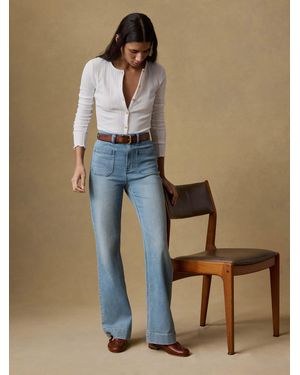Faherty Paradise Pointelle Cardigan - Natural