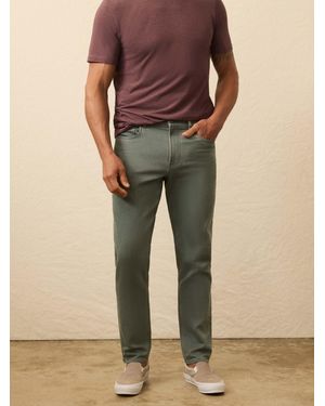 Faherty Stretch Terry 5-Pocket Trousers - Multicolour