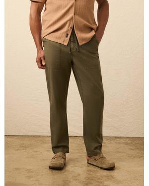 Faherty Dune Utility Pants - Natural
