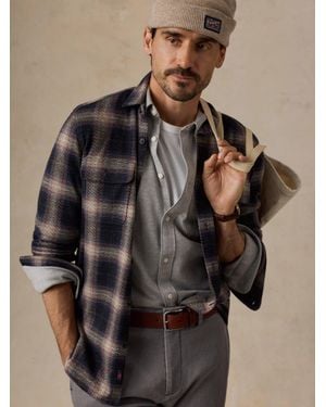 Faherty Legend Sweater Shirt - Black