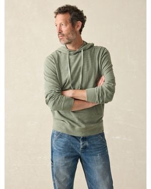 Faherty Sunwashed Slub Hoodie - Natural