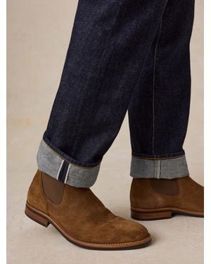 Faherty Chelsea Boot - Blue