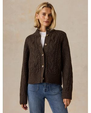 Faherty Sunday Morning Cardigan - Blue