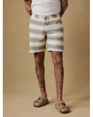 Faherty Whitewater Sweatshort - Natural