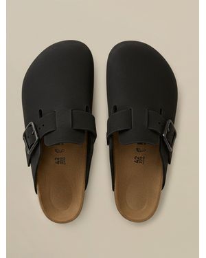 Faherty Birkenstock + Boston Wire Buckle - Black