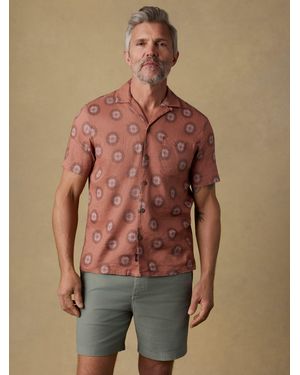 Faherty Short-Sleeve Breeze Camp Shirt - Multicolour