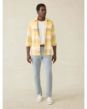 Faherty Mill Creek Overshirt - Natural