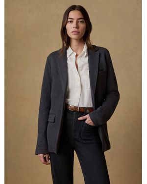 Faherty Inlet Knit Blazer - Natural