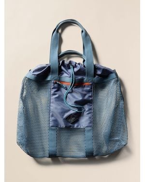 Faherty Shorelite Mesh Tote - Blue