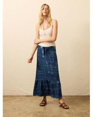 Faherty Sunbeam Skirt - Blue