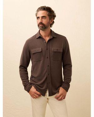Faherty Legend&Trade; Jumper Shirt - Natural