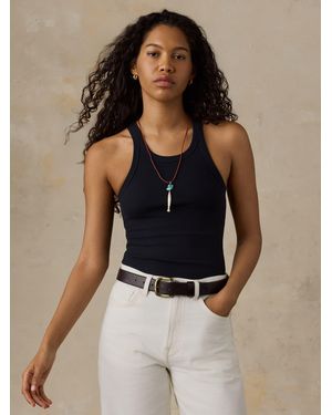 Faherty Surfside Rib Tank - Blue