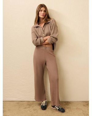 Faherty Apres Waffle Pants - Natural