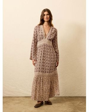 Faherty Dakota Dress - Natural