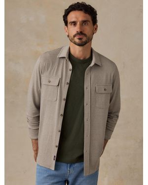 Faherty Legend&Trade; Jumper Shirt - Brown