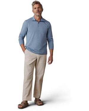 Faherty Dune Utility Trousers - Blue