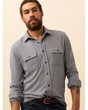 Faherty Legend&Trade; Jumper Shirt - Grey