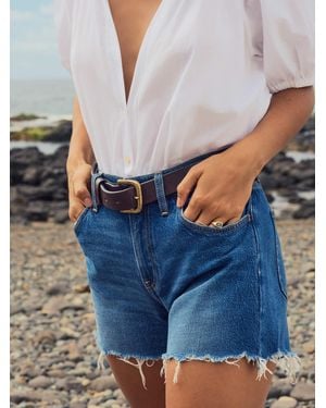 Faherty Sundrift Denim Short - Blue