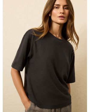 Faherty Hemp Blend Vintage T-Shirt - Black