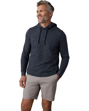 Faherty Sunwashed Organic Hoodie - Blue