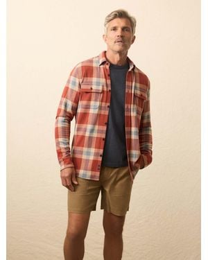 Faherty Legend&Trade; Jumper Shirt - Natural