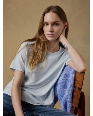 Faherty Sunwashed Regenerative T-Shirt - Blue