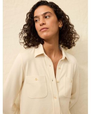 Faherty Legend&Trade; Jumper Shirt - Natural