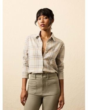 Faherty Legend&Trade; Classic Jumper Shirt - Natural