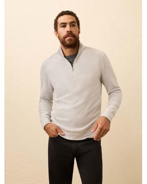 Faherty Legend&Trade; Jumper Quarter Zip - Natural