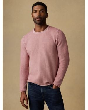 Faherty Sunwashed Dockside Jumper - Pink