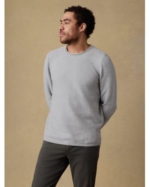 Faherty Sunwashed Dockside Jumper - Grey