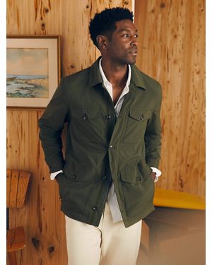 Faherty Movement Field Jacket - Green
