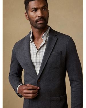 Faherty Inlet Knit Blazer - Black