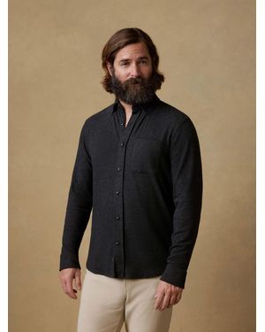 Faherty Legend Jumper Shirt (Single Pocket) - Blue