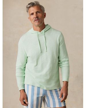 Faherty Sunwashed Organic Hoodie - Green