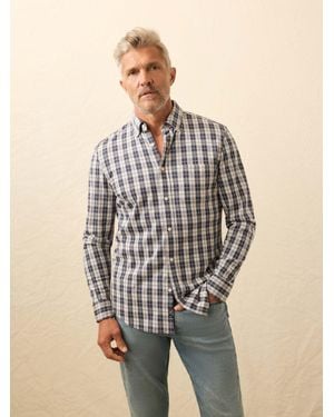 Faherty Coastline Knit Shirt - Natural