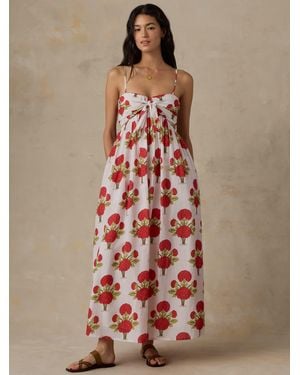 Faherty Voile Alexi Dress - Multicolour