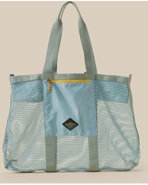 Faherty Shorelite Mesh Tote - Green