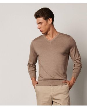 Maglioni con scollo a V Falconeri da uomo Sconto online fino al 37 Lyst