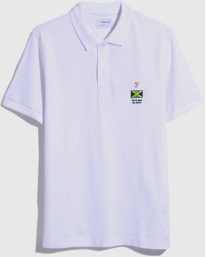 Farah X Jamaican Rugby Blanes Polo Shirt - Purple